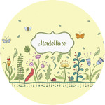 Nature Inspired Multipurpose Round Labels - Custom Sized (Personalized)