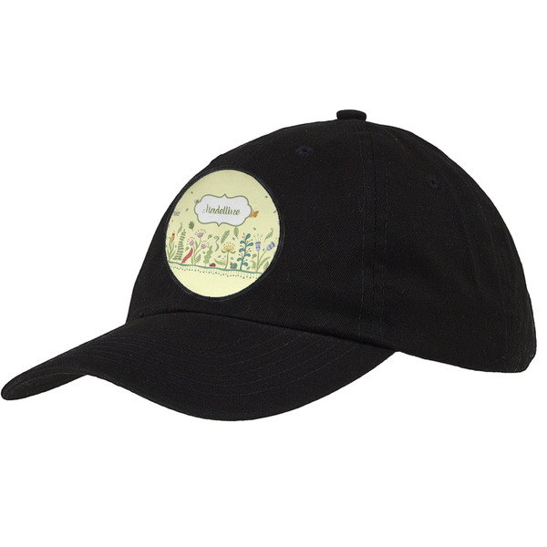 Custom Nature Inspired Baseball Cap - Black (Personalized)