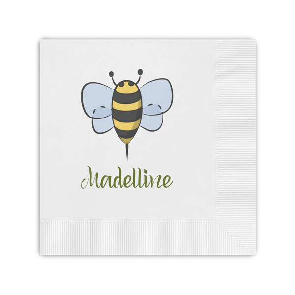 Custom Nature Inspired Coined Cocktail Napkins (Personalized)