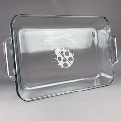 Nature Inspired Glass Baking Dish - 13in x 9in (Personalized)