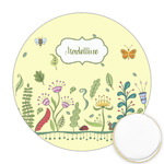 Nature Inspired Printed Cookie Topper - Round (Personalized)