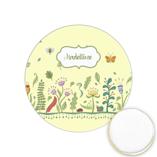 Custom Nature Inspired Printed Cookie Topper - 1.25" (Personalized)