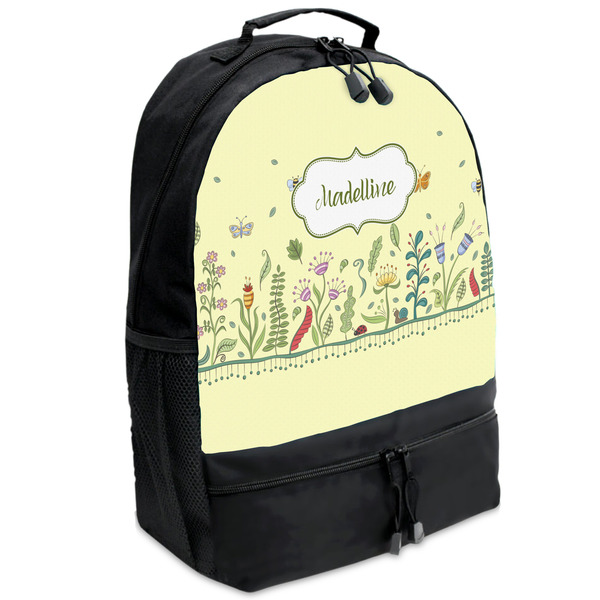 Custom Nature Inspired Backpacks - Black (Personalized)