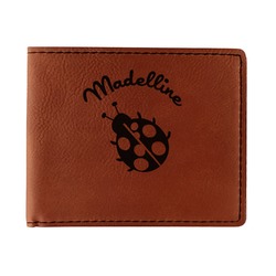Nature Inspired Leatherette Bifold Wallet (Personalized)