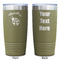 Nature Inspired Olive Polar Camel Tumbler - 20oz - Double Sided - Approval