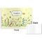 Nature Inspired Disposable Paper Placemat - Front & Back