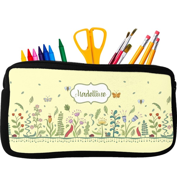 Custom Nature Inspired Neoprene Pencil Case (Personalized)