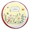 Nature Inspired Printed Icing Circle - Large - On Cookie