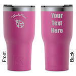 Nature Inspired RTIC Tumbler - Magenta - Laser Engraved - Double-Sided (Personalized)