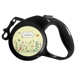 Nature Inspired Retractable Dog Leash - Medium (Personalized)