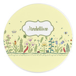 Nature Inspired Round Stone Trivet (Personalized)