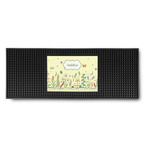 Nature Inspired Rubber Bar Mat (Personalized)