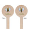 Nature Inspired Wooden 7.5" Stir Stick - Round - Double Sided - Front & Back