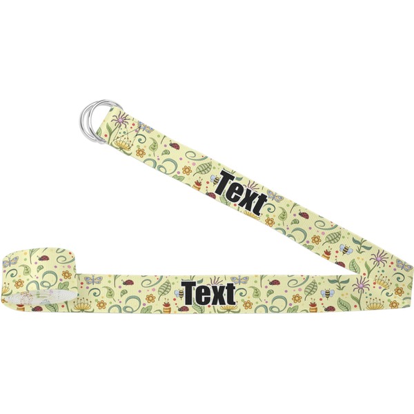 Custom Nature Inspired Yoga Strap (Personalized)