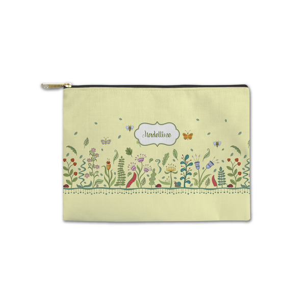 Custom Nature Inspired Zipper Pouch - Small - 8.5"x6" (Personalized)