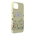 Nature Inspired iPhone Case - Plastic - iPhone 14 Plus (Personalized)