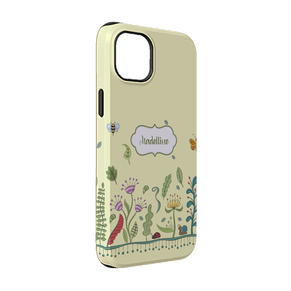 Custom Nature Inspired iPhone Case - Rubber Lined - iPhone 14 Pro (Personalized)