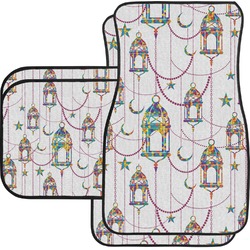 Hanging Lanterns Car Floor Mats Set - 2 Front & 2 Back