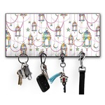 Hanging Lanterns Key Hanger w/ 4 Hooks