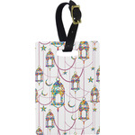 Hanging Lanterns Plastic Luggage Tag - Rectangular