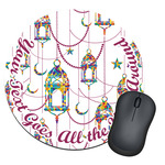 Hanging Lanterns Round Mouse Pad