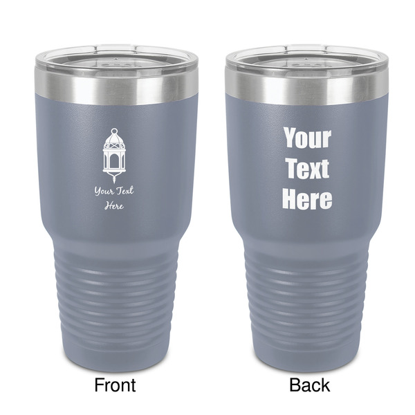 Custom Hanging Lanterns 30 oz Stainless Steel Tumbler - Grey - Double-Sided