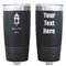 Hanging Lanterns Black Polar Camel Tumbler - 20oz - Double Sided  - Approval