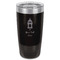 Hanging Lanterns Black Polar Camel Tumbler - 20oz - Front