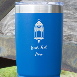 Hanging Lanterns 20 oz Stainless Steel Tumbler - Royal Blue - Double Sided