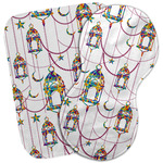 Hanging Lanterns Burp Cloth