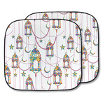 Hanging Lanterns Car Sun Shade - Two Piece