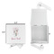 Hanging Lanterns Gift Boxes with Magnetic Lid - White - Open & Closed