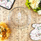 Hanging Lanterns Glass Pie Dish - LIFESTYLE