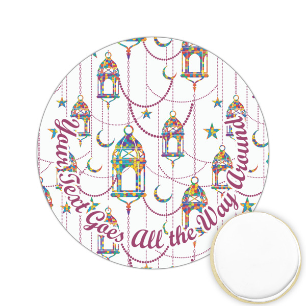 Custom Hanging Lanterns Printed Cookie Topper - 2.15"