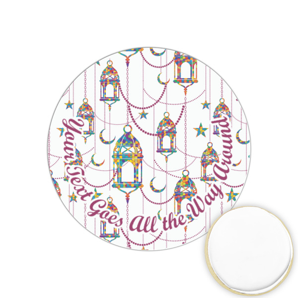 Custom Hanging Lanterns Printed Cookie Topper - 1.25"