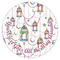 Hanging Lanterns Icing Circle - XSmall - Single