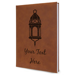 Hanging Lanterns Leather Sketchbook - Large - Single Sided