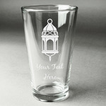 Hanging Lanterns Pint Glass - Engraved