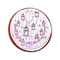 Hanging Lanterns Printed Icing Circle - Small - On Cookie