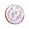 Hanging Lanterns Printed Icing Circle - XSmall - On Cookie