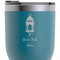 Hanging Lanterns RTIC Tumbler - Dark Teal - Close Up