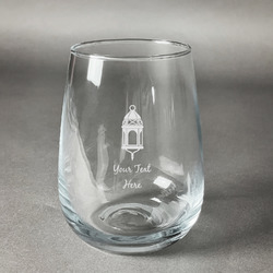 Hanging Lanterns Stemless Wine Glass (Single)