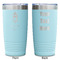 Hanging Lanterns Teal Polar Camel Tumbler - 20oz -Double Sided - Approval