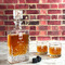 Hanging Lanterns Whiskey Decanters - 26oz Rect - LIFESTYLE