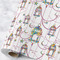 Hanging Lanterns Wrapping Paper Roll - Matte - Large - Main