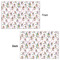 Hanging Lanterns Wrapping Paper Sheet - Double Sided - Front & Back