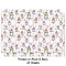 Hanging Lanterns Wrapping Paper Sheet - Double Sided - Front