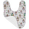 Moroccan Lanterns Baby Bib - AFT folded