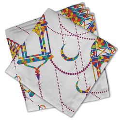 Hanging Lanterns Cloth Cocktail Napkins - Set of 4