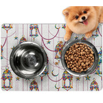 Hanging Lanterns Dog Food Mat - Small